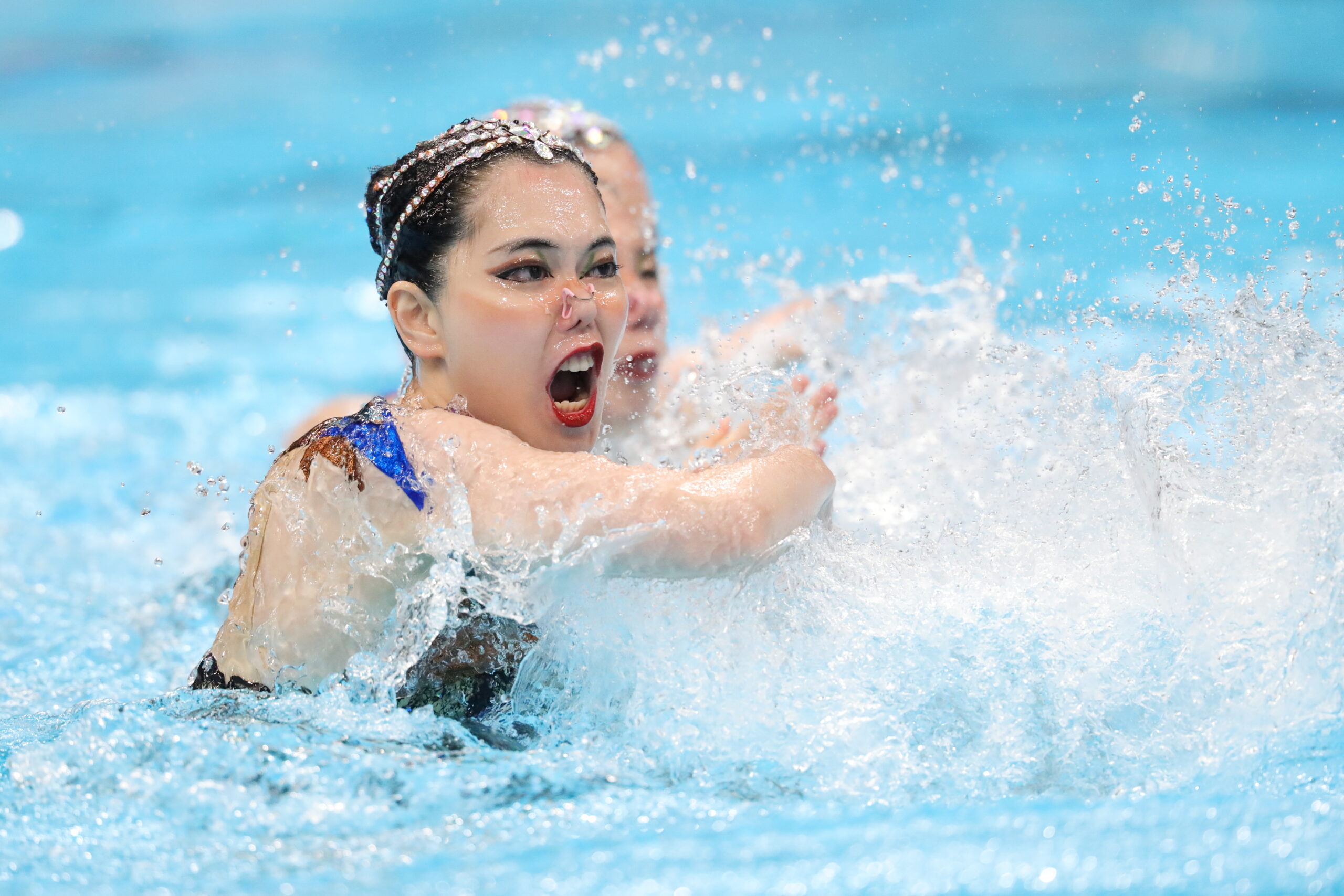 Japan National Team Dominates Acrobatic Routine Final at 102nd Japan Artistic Swimming Championships